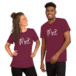 My Work, My Crown Maroon Unisex t-shirt