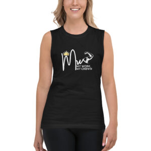 My Work, My Crown Unisex Black Tank