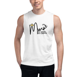 My Work, My Crown Unisex White Tank